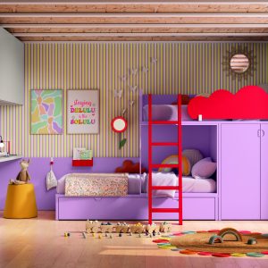 DORMITORIO JUVENIL ROS DELULU 56