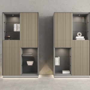VITRINA 01 CURVE FRANCO FURNITURE